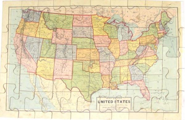 jigsaw puzzles us states